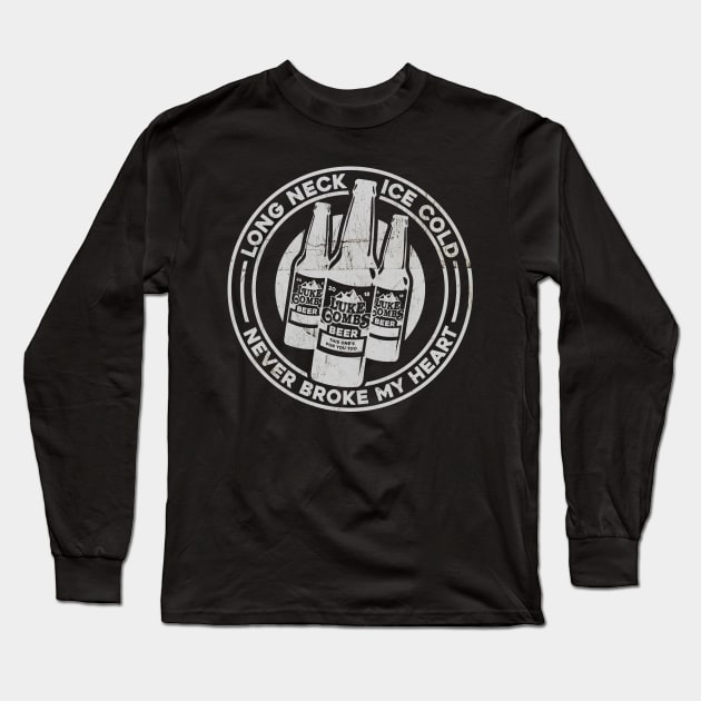 Luke Combs Vintage W Long Sleeve T-Shirt by 𝙼𝙰𝚂𝙸𝙰